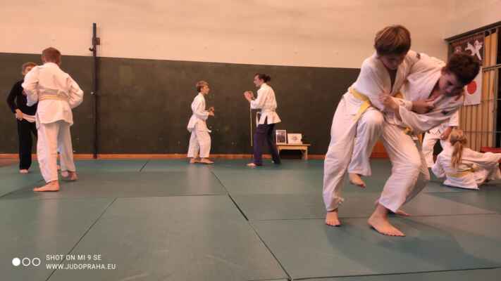 První tréninky Judo Praha a Postřižín září 2021